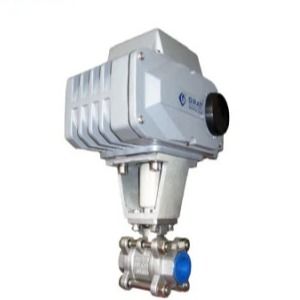 صنعت شیمیایی کنترل کار الکتریکی 1 اینچ SS316 شیر توپ