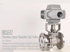 فلورین پوشش داده شده الکتریکی فعال بال والف فلنج اتصال مقاوم در برابر خوردگی