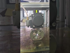 کنترل روشن/خاموش کارآمد: شیر توپی پنوماتیکی فوق فشرده برای سیالات خشن