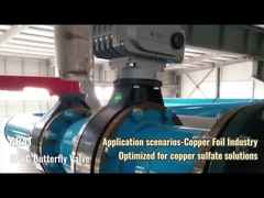 دریچه های پروانه برقی GRAT CPVC