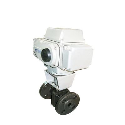 Dn100 Pn16 WCB فلنج الکتریکی موتور ضد انفجار فولاد ضد زنگ Exd II Bt4
