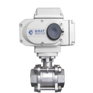فولاد ضد زنگ SS316 BSP سیم داخلی DC24V شیر کنترل الکتریکی